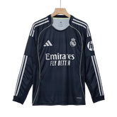 Pánský fotbalový dres Real Madrid venku s dlouhým rukávem 2025/26